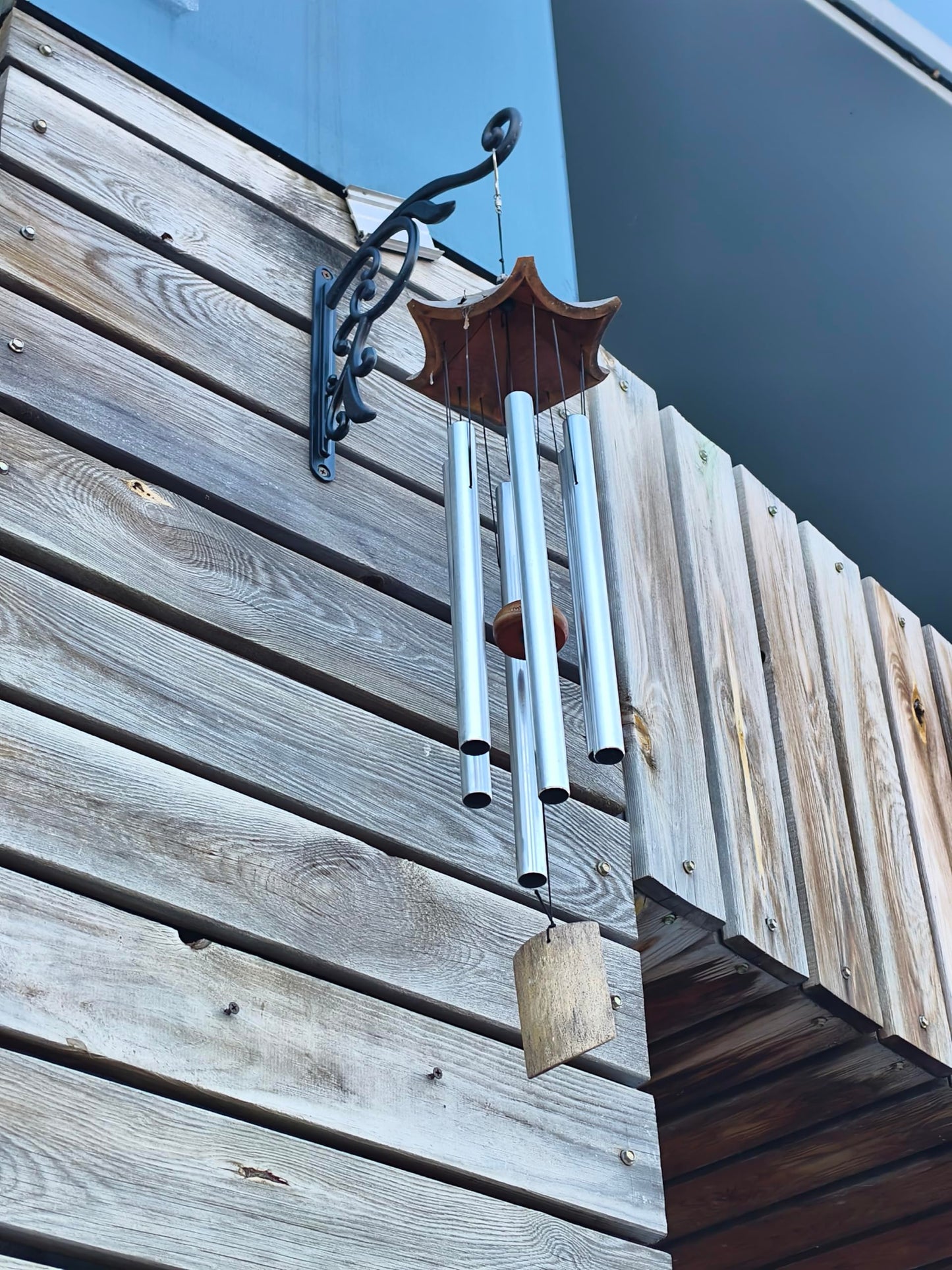 CLYB Hanging Planter Brackets Farmhouse-Inspired Fancy Metal Outdoor Brackets,Outdoor Hanging Brackets Wall Hook Heavy Duty Planter Brackets,Black Iron Indoor/Outdoor Planter Hanger Hook (10 Inch)