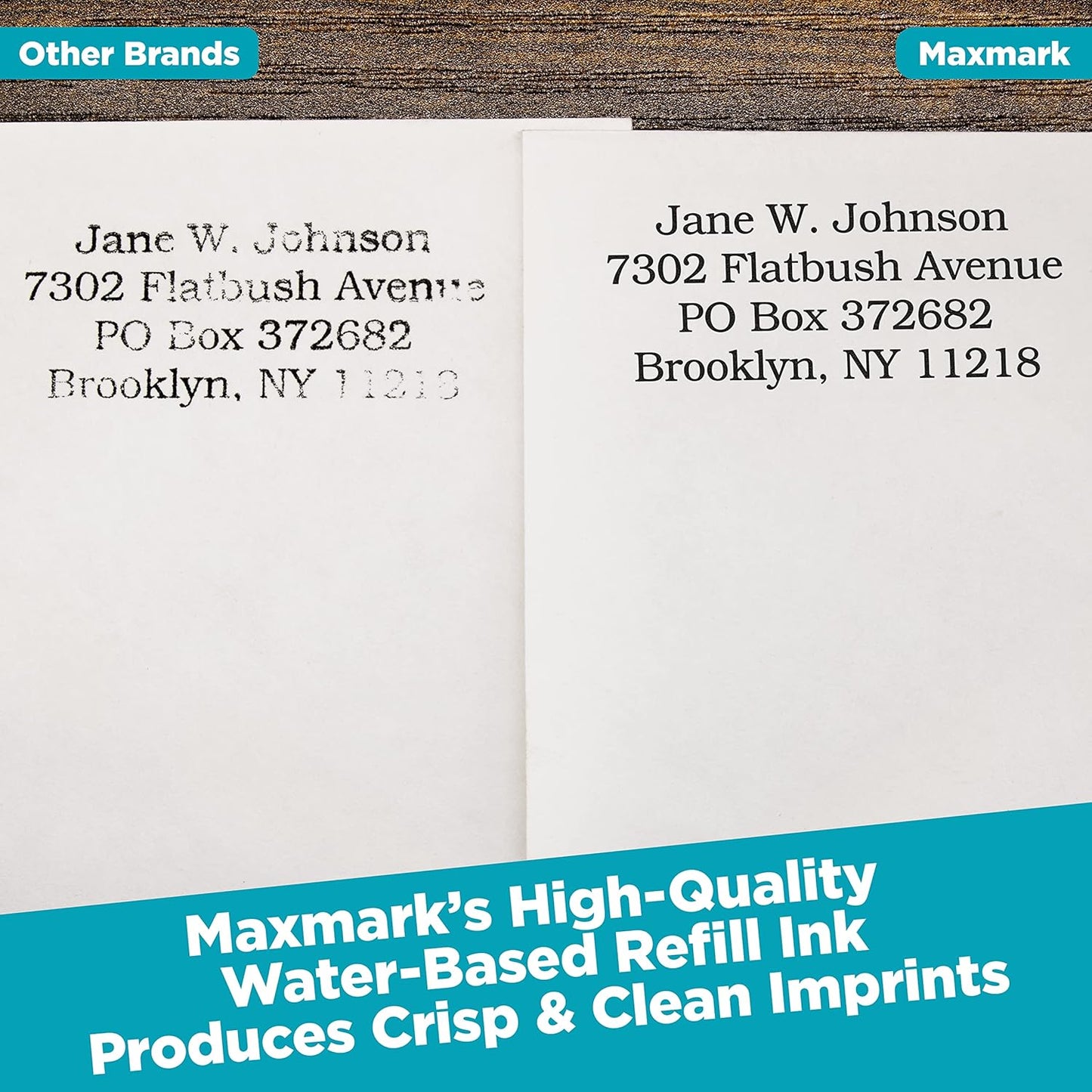 MaxMark Premium Refill Ink for self Inking Stamps and Stamp Pads, Green Color - 2 oz.