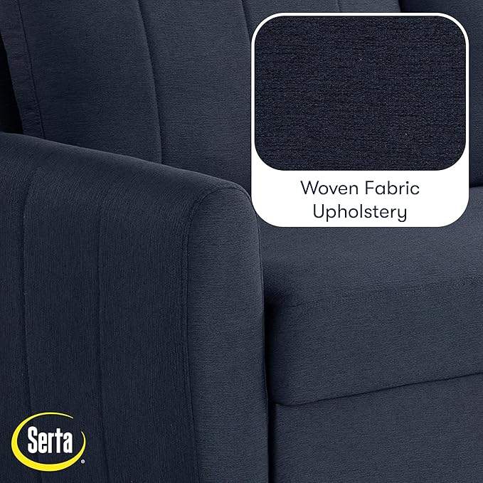 Serta® Galway 66.5" Full-Size Convertible Pop-up Sofa, Dream Coil® Comfort
