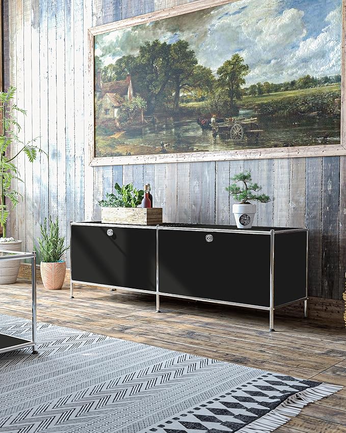 Metal Low Board Storage Cabinet