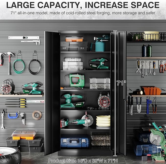 SISESOL Metal Storage Cabinet
