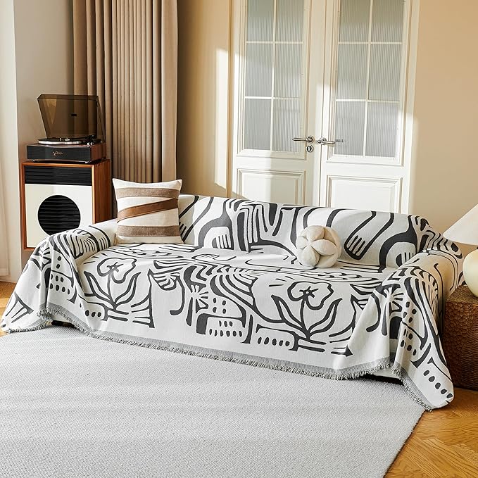 MYSKY HOME Couch Cover for Dogs, Washable Couch Covers, Sofa Covers for