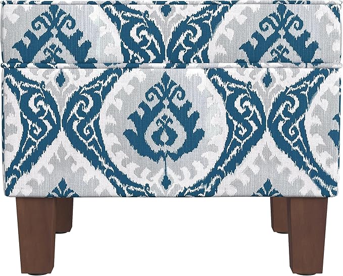 Homepop Home Decor |K7646-A877| Upholstered Modern Rectangular Storage Ottoman