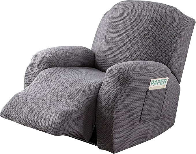 Genina Recliner Chair Cover, Stretch Reclining Chair Covers, Recliner Sofa