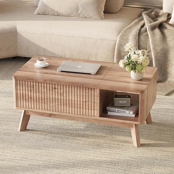 Wood Lift Top Coffee Table