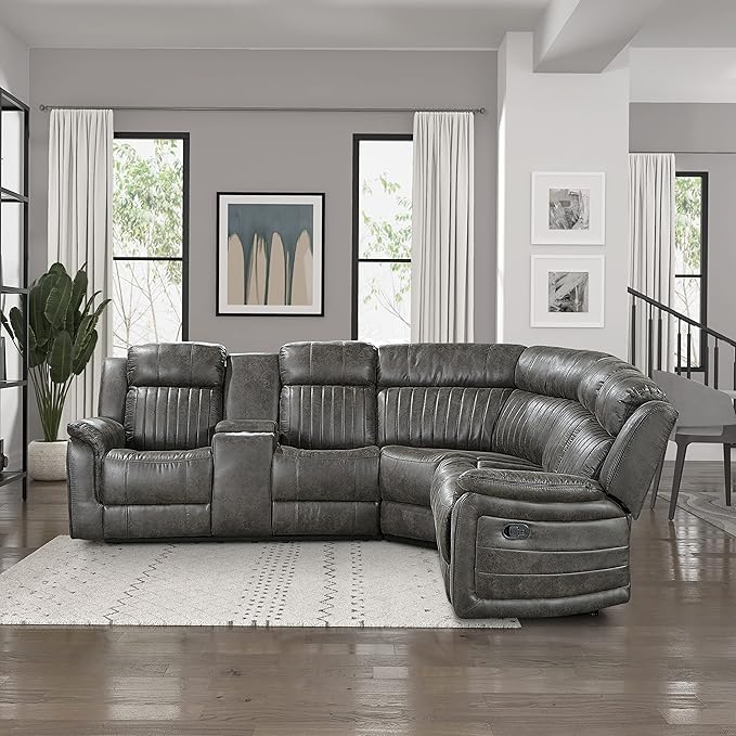 Lexicon Reclining Sectional Couches