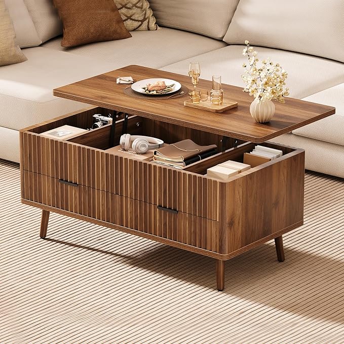 Lift Top Coffee Table with Storage