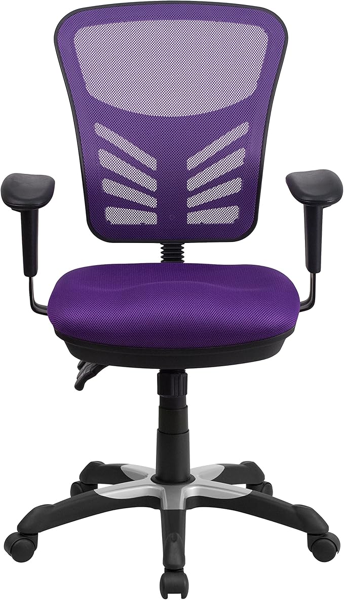 Flash Furniture Nicholas Mid-Back Swivel Office and Gaming Chair, Ergonomic