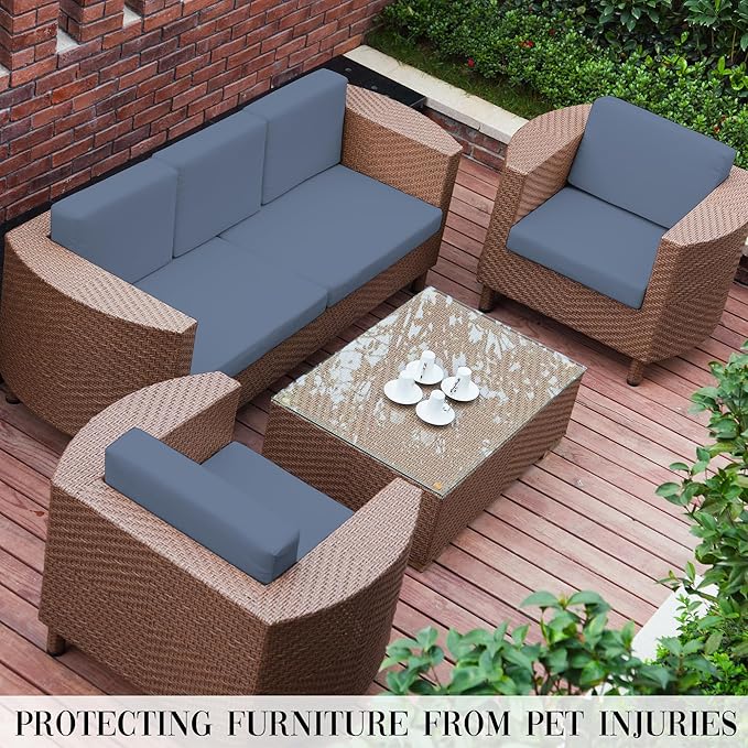 Outdoor Cushion Covers Set, Replacement