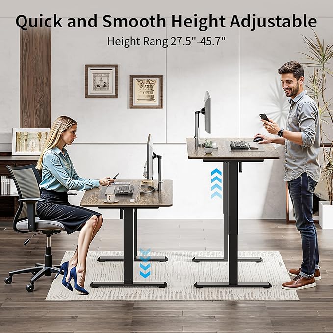 BIZUM 40x24 Inch Electric Standing Desk