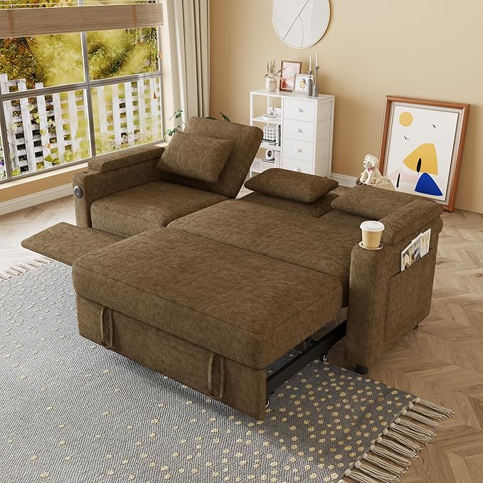 Sleeper Sofas Convertible Couches Reclining Sectional, Oversized Convertible