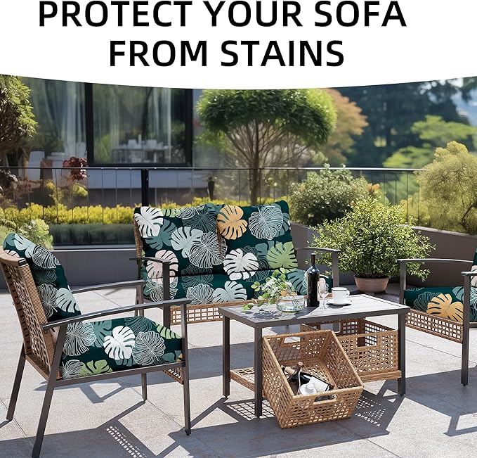 Outdoor Cushion Covers Set, Replacement