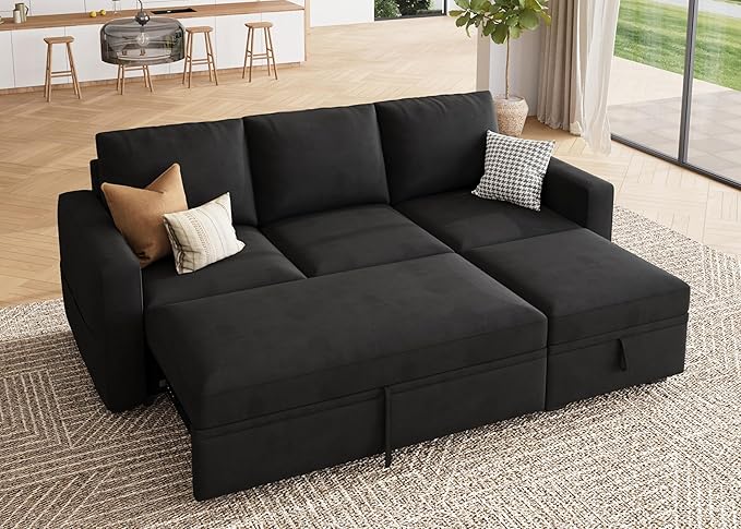 HONBAY Modular Sectional Sleeper Sofa