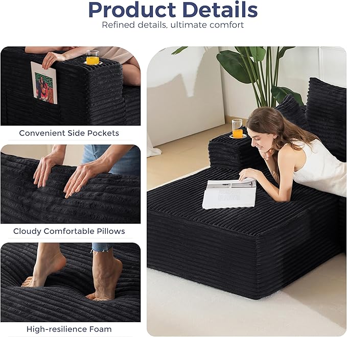 MAXYOYO Modular Sectional Couch