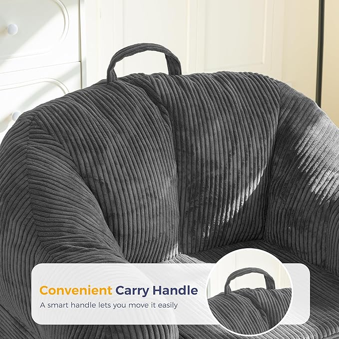MAXYOYO Folding Sofa Bed with Backrest, Boneless Fold Out Couch Bed with Handle