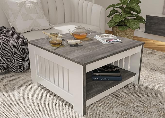 Transformer Furniture’s Modern Square Coffee Table