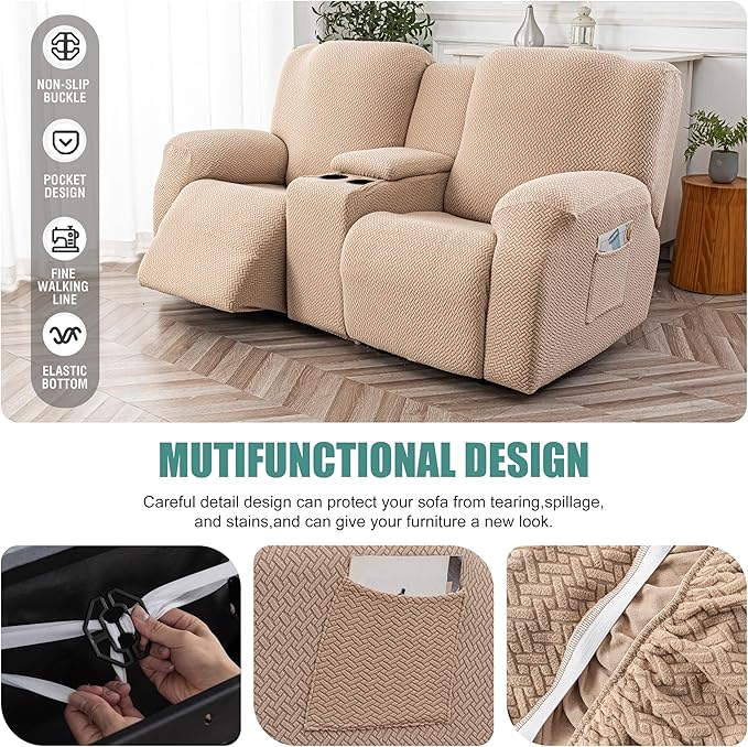 Genina Recliner Loveseat Covers