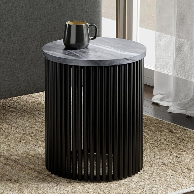 SIMPLIHOME Demy Metal Accent Table