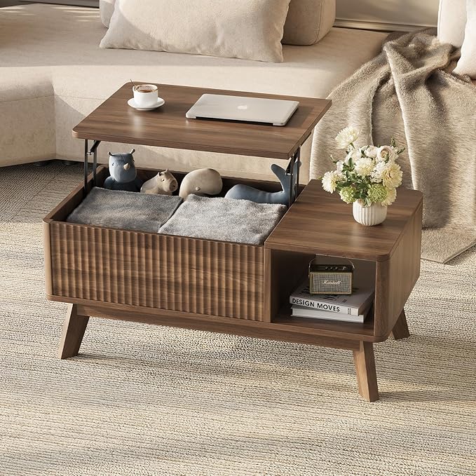 Wood Lift Top Coffee Table