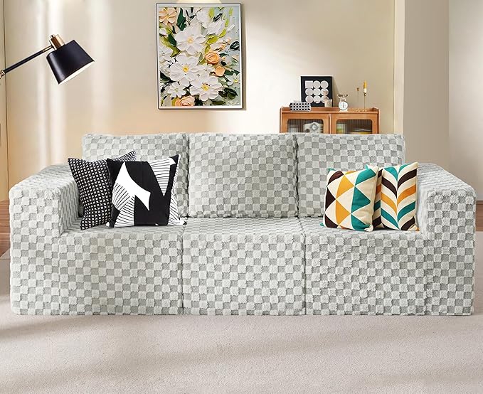 Modular Sectional Sofa 3-Seater Modular Couch