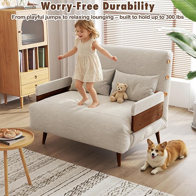 JASIWAY Convertible Sleeper Chair Bed