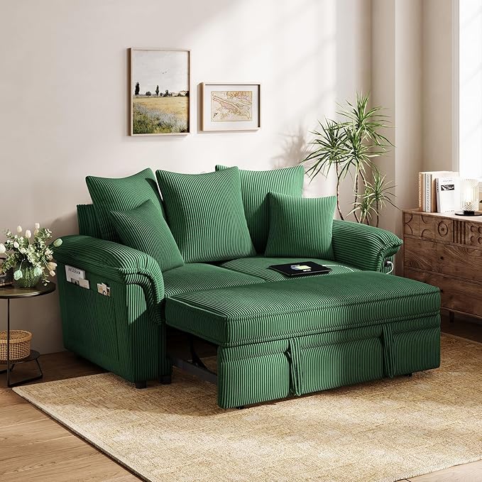 LINSY HOME Sectional Loveseat Sofa