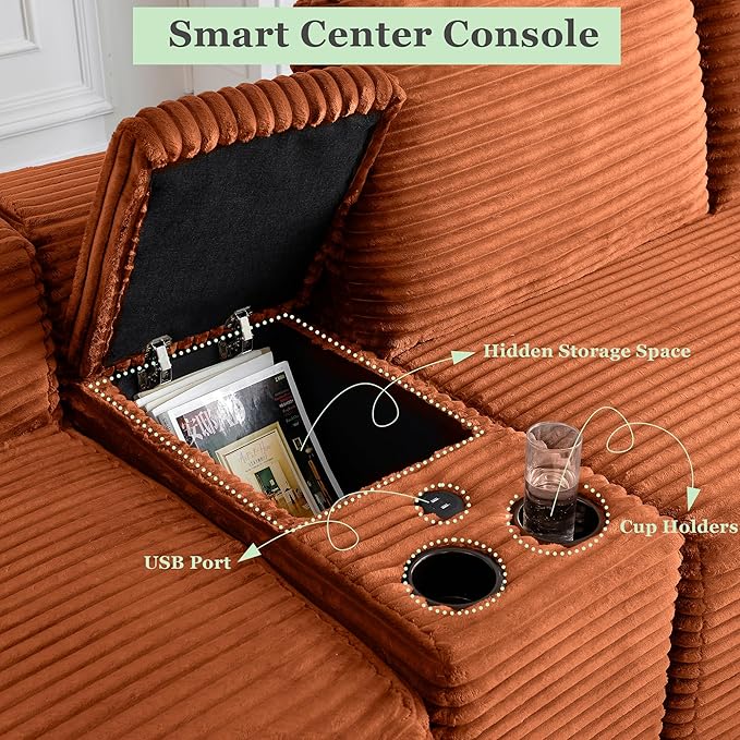 125" Oversized Sectional Couches