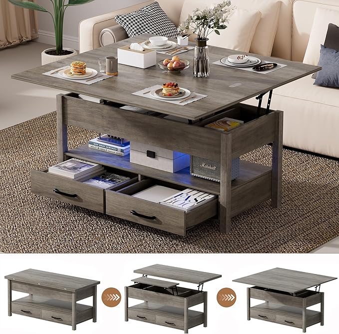 SYESWAY 42'' Lift Top Coffee Table