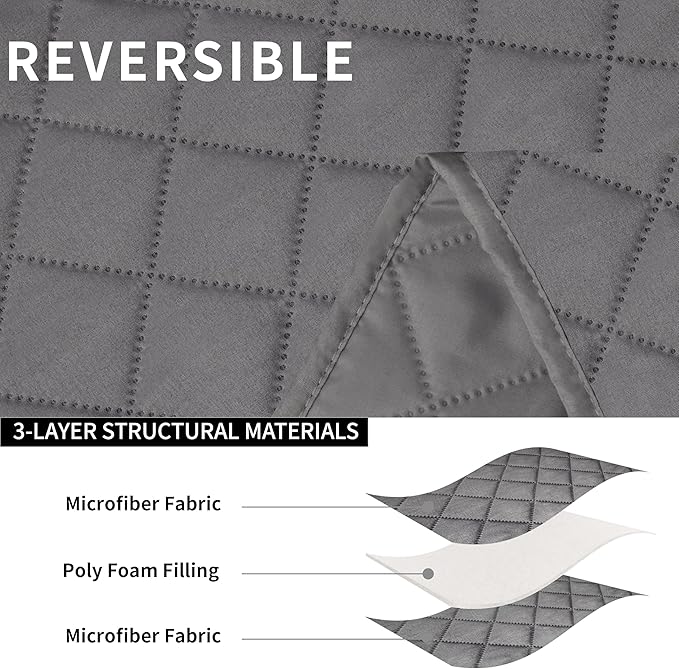 Easy-Going Oversized Recliner Sofa Cover, Reversible Couch Cover