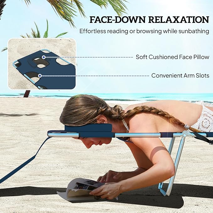 Outsunny Chaise Lounge Chair Outdoor