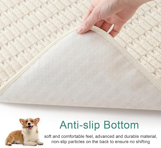 Foxdecor Couch Cover Sofa Cover Washable, Dog Bed Cover Couch Covers