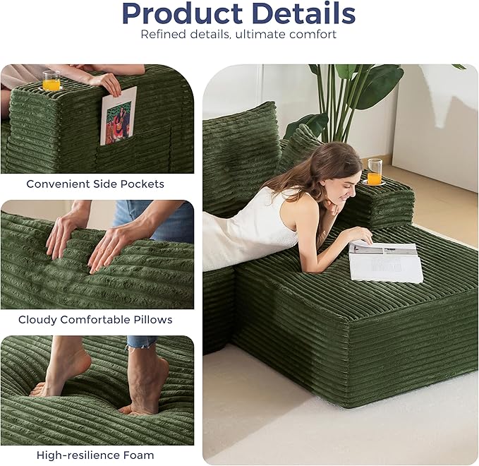MAXYOYO Modular Sectional Couch