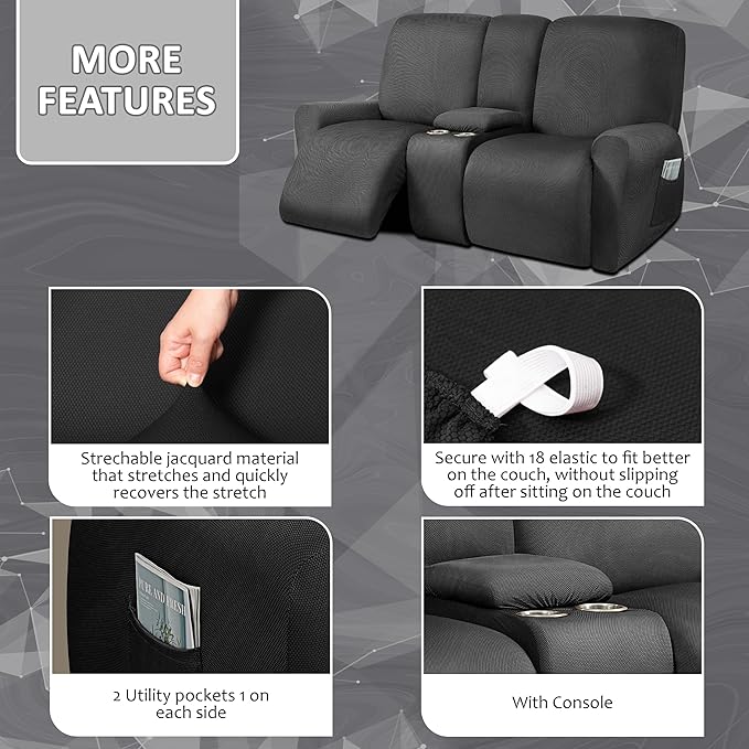 ULTICOR Reclining Love Seat