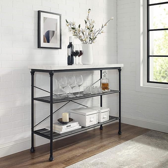 Crosley Furniture Madeleine Sofa Console Table