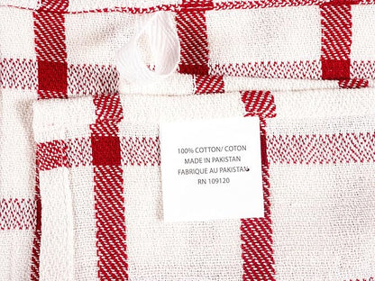 KAF Home Assorted Flat Kitchen Towels |100% Cotton