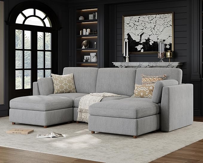 116'' Oversized Modular Sectional Sofa