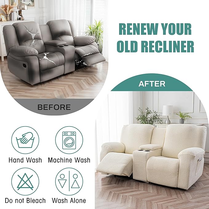 Genina Recliner Loveseat Covers