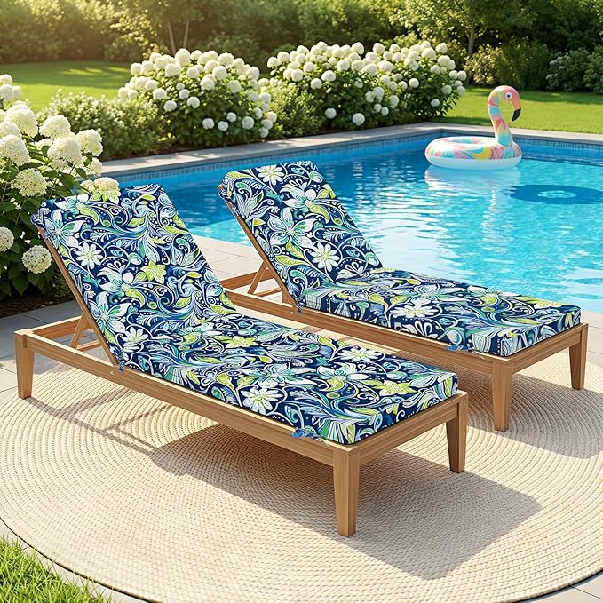 Fabuday Chaise Lounge Chair Cushions