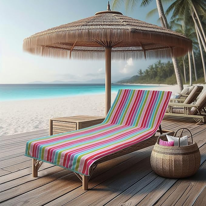 COTTON CRAFT Pool Lounge Chair Cover