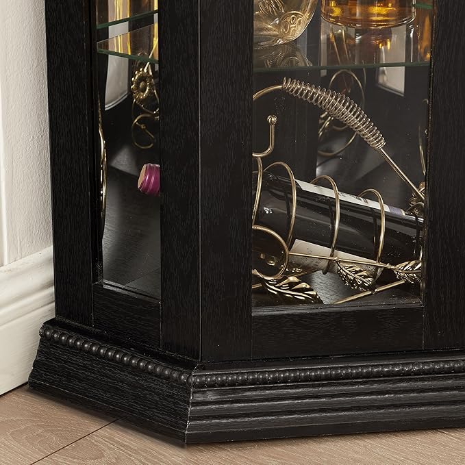 Glass Corner Display Cabinet