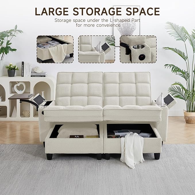 oaaktu 70.9'' Double Chaise Lounge