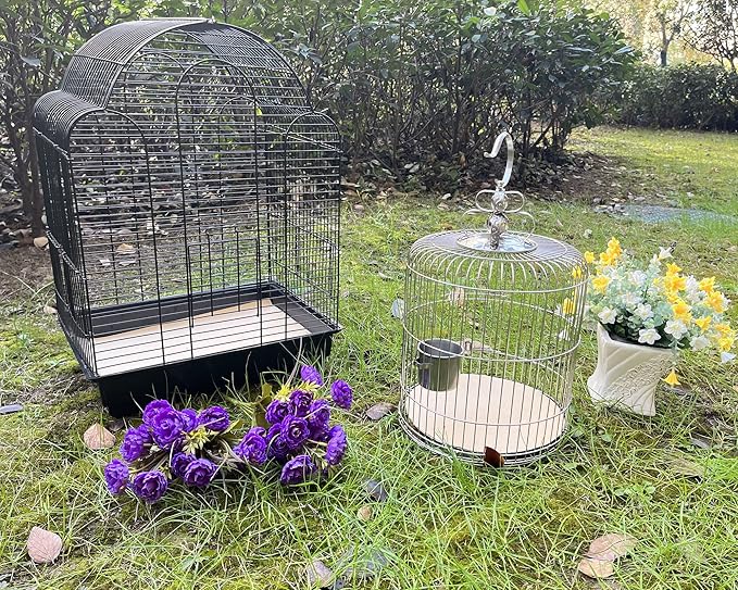 Gravel Paper for Bird Cage,BirdCage Liner Papers Cuttable Gravel Liner Sea Sand Paper Pet Animal Cages Cushion Great for Hard-Billed Birds Parrot | Clean Safe & Aids in Digestion (20 PCS - 17" x 11")