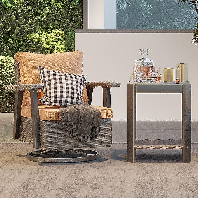 Joyside Patio Chair with Side Table