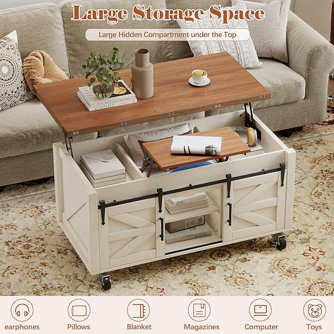 Turosur Lift Top Coffee Table