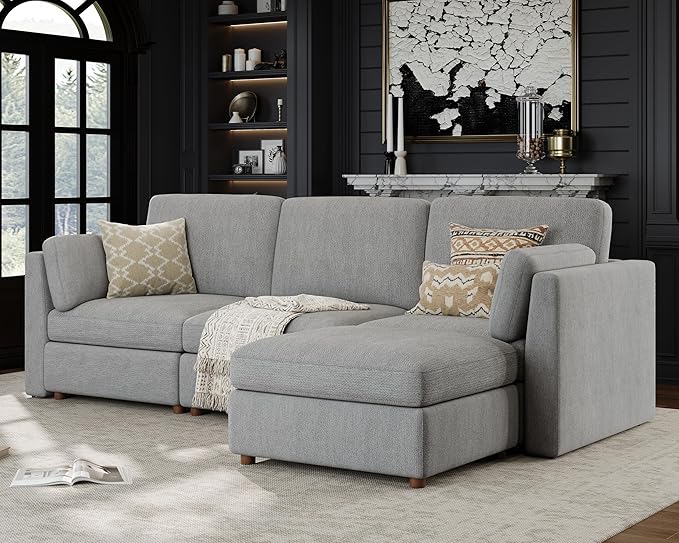116'' Oversized Modular Sectional Sofa