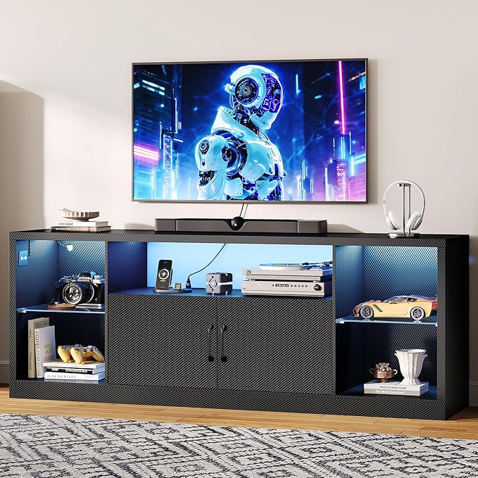 IRONCK TV Stand for TVs 80 inch
