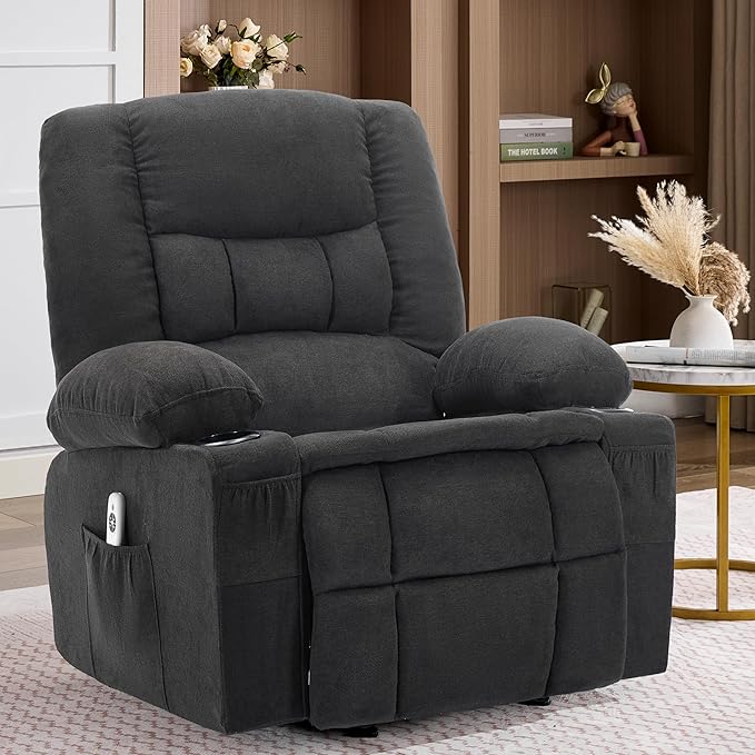 Rocker Recliner Chair with Massage and Heat, Recliner Chair