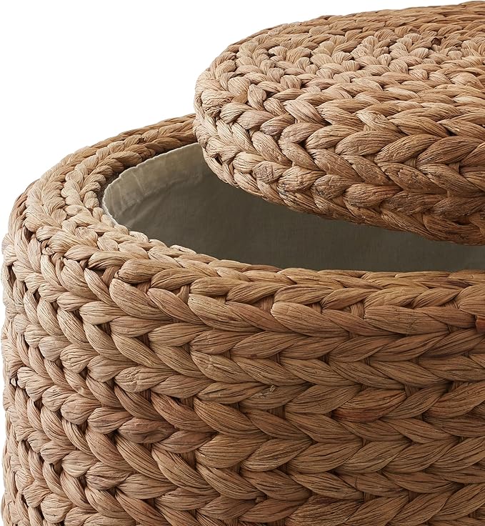 Casafield 17" Round Storage Ottoman