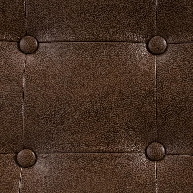 HomePop Large Tufted Storage Bench