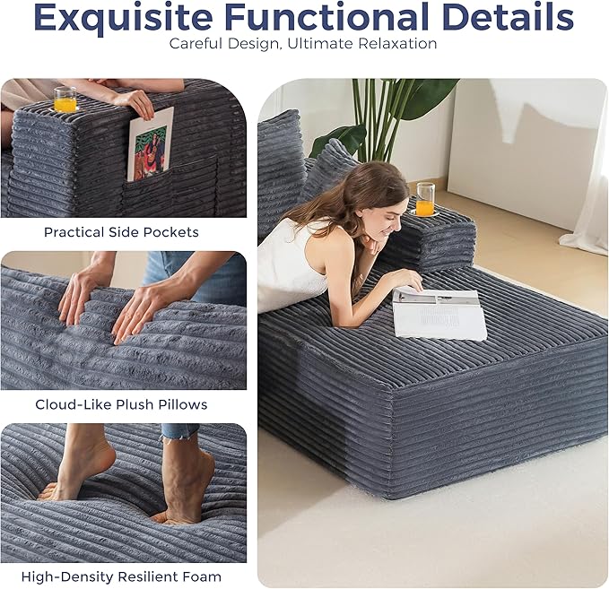 MAXYOYO Modular Sectional Couch